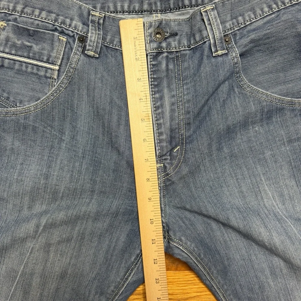 Levi's 569 Jeans Men's 33x30 Loose Straight Denim Snap Flap Double Pockets EUC